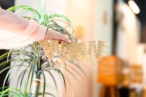 Rattan Butterfly Wall Decor Handcrafted Wicker Playful Wall Art Elegant Decorative Accent <b>For</b> Kids Room Nursery And Play Area - Product Image 6