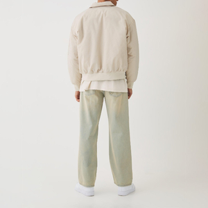 Veste bomber à col montant slim fit tendance pour homme, écologique, logo sur le devant, respirante, séchage rapide, couleurs personnalisées - Product Image 2