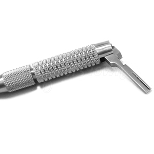 Mango de bisturí quirúrgico reutilizable Mango de BP con agarre ergonómico para corte médico de precisión y cuidado clínico - Product Image 4