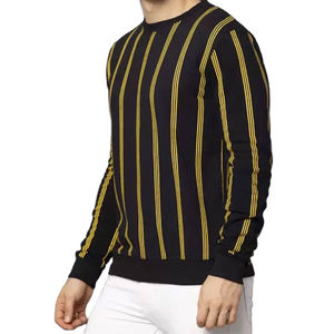 Sudadera Casual de Manga Larga con Cuello Redondo para Hombre, Forrada con Mezcla de Algodón, con Estampado Digital y Función de Secado Rápido - Product Image 1