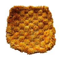 Pouf rectangulaire artisanal marocain 100% coton, motif à carreaux, design bohème multifonctionnel pour chambre à coucher