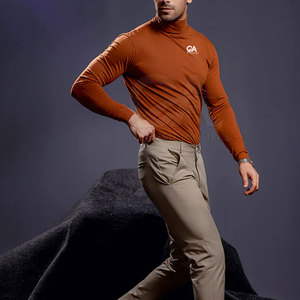 Meilleures ventes en ligne Maillot de cou pour hommes Maillot de cou pour hommes sur mesure Maillot de cou pour hommes vente en gros Maillot de cou pour hommes 2025 - Product Image 3