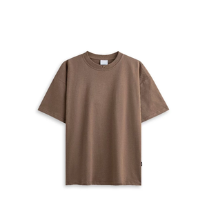 T-shirt formel pour homme, col rond, manches courtes, coupe ample, mélange polyester/coton/élasthanne, respirant - Product Image 3