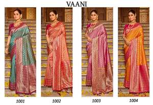 Saree en soie royale et riche de Banarasi avec collection de saris indiens formels à imprimé Paithani - Product Image 5