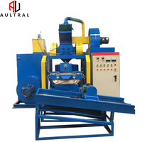 Granulateur de fil en acier inoxydable, aluminium et cuivre haute vitesse, machine de recyclage de câbles durable avec moteur pour une récupération de cuivre à haute efficacité