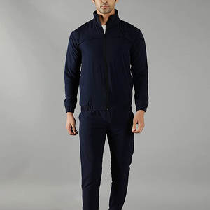 Meilleure vente Tenue de jogging Tech en molleton de haute qualité pour hommes Ensemble de survêtement personnalisé à rayures unies Polaire écologique de haute qualité - Product Image 3