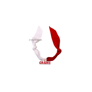 Pañuelo para el Cuello con Cuentas Florales, Combina Energía Deportiva y Elegancia Artesanal para Días de Juego Universitario, Personalizable para Mujeres - Product Image 4