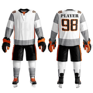 Nouvelle arrivée de haute qualité uniformes de hockey sur glace dernière conception ensembles en polyester de haute qualité - Product Image 1
