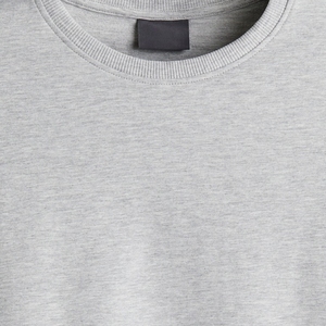 OEM Custom Made <b>Men's</b> Cotton Plain Sweat <b>Shirts</b> Hot Design with <b>Long</b> Sleeve for Adults 3D Embroidery 300 Grams Fabric Weight - Product Image 2
