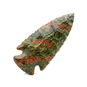 Pointes de flèche en pierre naturelle Unakite, pointes de flèche en cristal de jaspe fantaisie pour la guérison, vente en gros de pierres précieuses et de cristaux - Product Image 3