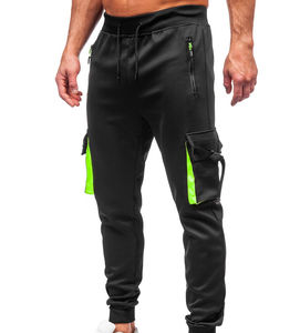 Pantalones Cargo de Alta Calidad para Hombre, Corte Ajustado, Directo de Fábrica, Logotipo Personalizado, Holgados, Transpirables, de Lana, para Gimnasio, Entrenamiento, OEM - Product Image 5