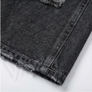 High Quality Custom Style <b>Women</b> Skinny Stretch Denim Pants Breathable Distressed Casual <b>Jeans</b> Flat Front OEM Serviced Trousers - Product Image 6