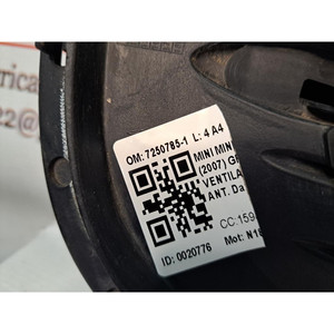 Griglia Paraurti MINI Cooper Serie 2 7250785-1 N18B16A (06>13) - Product Image 6