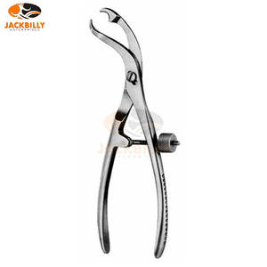 Fórceps de sujeción ósea Vrebrugge, instrumentos quirúrgicos ortopédicos de alta precisión, procedimientos quirúrgicos de fijación ósea segura - Product Image 5