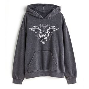MJSI TRADING 2023 Sudadera con Capucha de Lona para Mujer, Blanca, Lisa, con Bordado Otoñal, para Gimnasio - Product Image 1