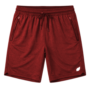 Shorts de sport écologiques pour hommes en tissu DryMove à séchage rapide |   Léger et respirant |   Longueur genou, taille élastique |   Gym, course à pied, sports - Product Image 2