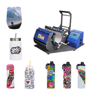 Presse à chaleur manuelle pour sublimation de tasses 10-15oz 110V/220V Combo pour tasses, assiettes, t-shirts et textiles - Product Image 2