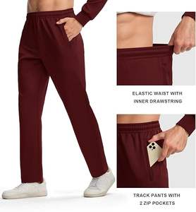 Ropa de entrenamiento personalizada para hombre, chándal con estampado de logotipo bordado, chándal de lana para hombre, chándales ajustados - Product Image 5