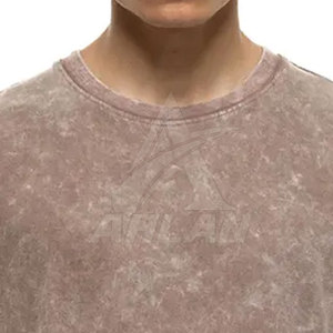 T-shirt léger à séchage rapide, nouvelle mode, pour usage extérieur, personnalisez votre propre t-shirt délavé à l'acide - Product Image 5