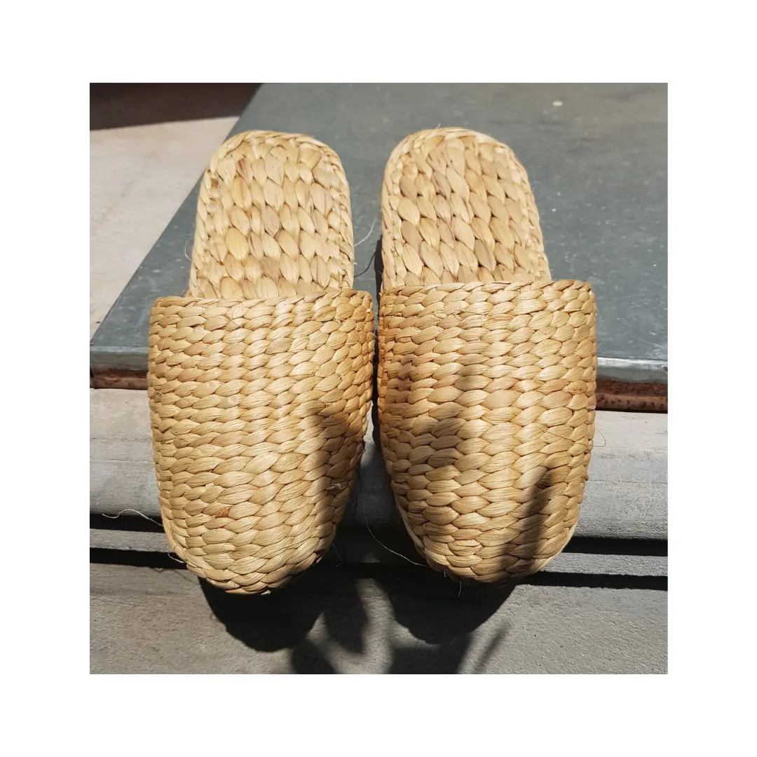 HOT SELLING Water Hyacinth Slippers for Women Made in Vietnam | Eco-friendly Handicraft