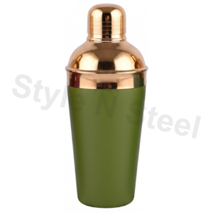 Shaker à cocktails en acier inoxydable de qualité supérieure 500 ml et 700 ml Design classique et élégant Shaker classique avec couche inférieure disponible - Product Image 3