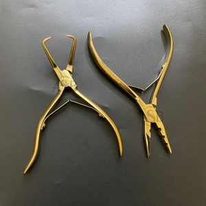 Juego de herramientas de alicates para extensiones de cabello de acero inoxidable de alta calidad personalizados al por mayor Diseña tu propio peinado de cabello humano - Product Image 6