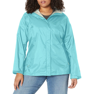 Chaqueta cortavientos para mujer superventas, mangas completas, cierre de cremallera, Impresión de logotipo personalizado, servicio OEM disponible a prueba de viento - Product Image 3
