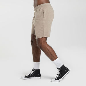 Wholesale Custom Men's Fitness Jogger Legacy Shorts Cotton Fleece <b>Sweatshorts</b> with Pockets Solid XS High Street Style Plain Dyed - Product Image 2