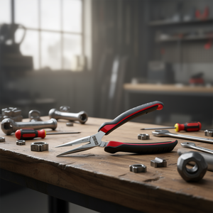 คีมปากยาวพิเศษแบบครึ่งวงกลมยี่ห้อ Usag พร้อมปากตรง คุณภาพพรีเมียม - Product Image 3