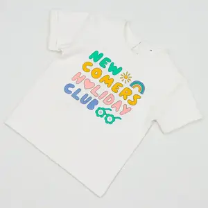 2025 O-Neck hommes T-Shirt imprimé personnalisé respirant 100% coton décontracté Style à motifs vêtements de haute qualité pour les enfants - Product Image 4