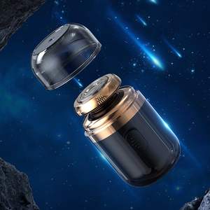 Rasoir Électrique Portable USB Rechargeable, Tondeuse Rotative pour Poils de Nez, Rasoir de Voyage Multifonctionnel pour Usage Domestique en Plastique - Product Image 2