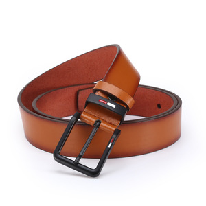 เข็มขัดหนังวัวแท้คุณภาพสูง หัวเข็มขัดโลหะผสมแบบสั่งทำพิเศษ ของขวัญสุดพิเศษสำหรับผู้ชาย - Product Image 4