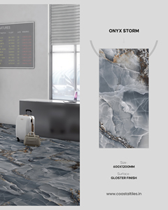 600x1200mm porcelana Gloster acabado azulejos colección de los mejores azulejos vitrificados de calidad premium de grado AAA en Coastal Tiles India - Product Image 3