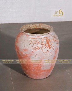 Atlantis หม้อเซรามิกโบราณ AN039H50CAA การออกแบบที่ได้แรงบันดาลใจจากแครอทแนวชนบทสำหรับพืชสวนในบ้านและทิวทัศน์ขนาดเล็ก - Product Image 5