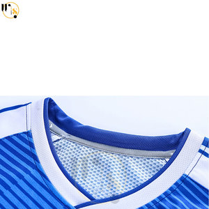 Uniformes de fútbol de algodón de alta calidad unisex, logotipo de equipo con nombre personalizado, ropa de fútbol al por mayor de la mejor calidad para jóvenes adultos, OEM - Product Image 3