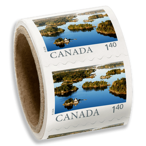 Timbres postaux du Canada bobine rouleau de timbre Culture canadienne autocollant enveloppe de <span class=keywords><strong>colis</strong></span> timbres-poste vintage ensemble d'autocollants pour livre - Product Image 1