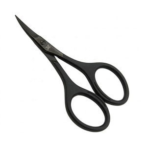 KOUNAIN - Tijeras Profesionales para Uñas de Acero Inoxidable Curvadas de 9 cm, Puntas Afiladas, para Diestros, Duraderas, para el Cuidado de las Cutículas - Product Image 1