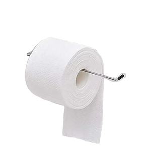 Porte-papier hygiénique support à mouchoirs en gros à vendre en bas quantité minimale de commande porte-rouleau de papier toilette de salle de bain enduit d'argent durable fixé au mur - Product Image 1
