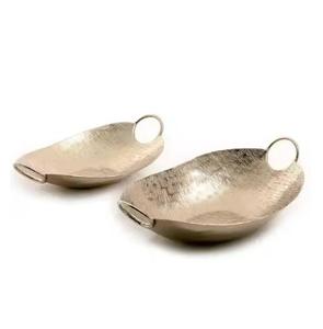Modern Design Exquisite Serving Trays Set Of 3 Premium <b>Home</b> <b>Decor</b> & <b>Gifting</b> Luxury Metal Serving Trays At Economical Price - Product Image 5