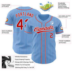 Fabricante de fábrica, venta al por mayor, jersey de béisbol personalizado, uniforme para jóvenes y adultos, ropa de béisbol al por mayor de fábrica - Product Image 3