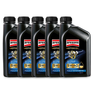 Arenxons 5 Liters Petrol <b>Diesel</b> <b>Engine</b> <b>Oil</b> 5W40 ACEA C3 API SN/CF Synthetic Lubricant Certified for Use Made in Italy - Product Image 1