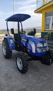 Tracteur agricole 4x4 de 75 CV fabriqué en Chine, best-seller, avec moteur, boîte de vitesses et longue durée de vie - Product Image 4