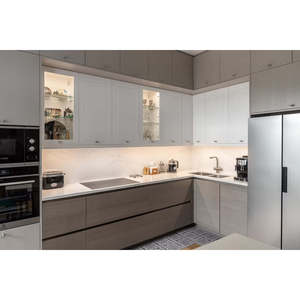 Ethereal Haze, Diseño Moderno, Composición de Cristal de Cuarzo, Gran Losa, Resistente al Agua, Producto Duradero para Aplicaciones en Cocina y Pared - Product Image 4