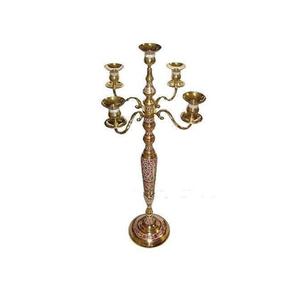 Candelabros de aluminio hechos a mano de calidad de primera clase, soporte disponible, centros de mesa de Metal impresos personalizados para bodas, decoración del hogar - Product Image 3