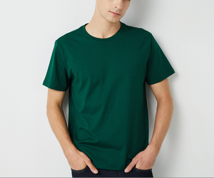 Vente en gros de t-shirts unis 100% coton pour hommes, t-shirts imprimés avec logo, t-shirts personnalisés, t-shirts pour hommes - Product Image 3