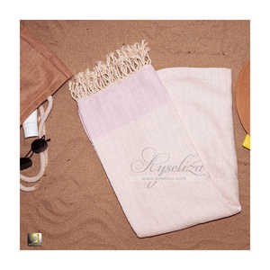 Toalla de playa de gama alta de material de terciopelo suave de felpa de secado rápido ultra absorbente resistente a la arena con acabado transpirable de tacto Premium - Product Image 5