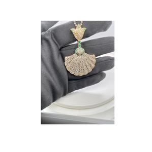 Nouvelle Collection 14 Or Jaune Diamant Naturel VS SI Pureté 7 Ct Poids Du Diamant Bijoux De Mode Classique Designer Pendentif Fêtes - Product Image 1