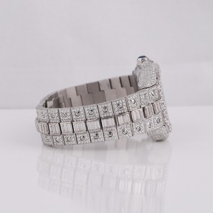 Vente en gros d'usine VVS1 Moissanite Diamond HipHop Iced Out Watch à prix abordable du fabricant indien - Product Image 2