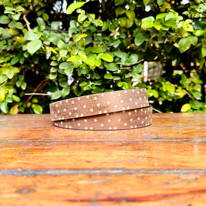 เข็มขัดหนังแท้ลายดาวแบบวินเทจ2025แท้สำหรับผู้ชายและผู้หญิงดูแข็งแรงด้วยเข็มขัดหนังแท้ลายดาวแบบมีรูพรุน - Product Image 2