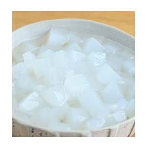 Nata De Coco OEM en cubes d'approvisionnement d'usine pour garniture de thé à bulles et mélanges de jus de fruits - Product Image 3